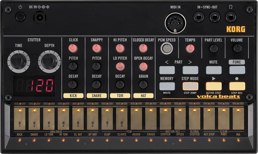 KORG コルグ / volca beats 【専用ACアダプターセット！】 アナログ 