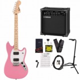 Squier by Fender / Sonic Mustang HH Maple Fingerboard White Pickguard Flash Pink 磻䡼YAMAHA GA15II°鿴ԥå!