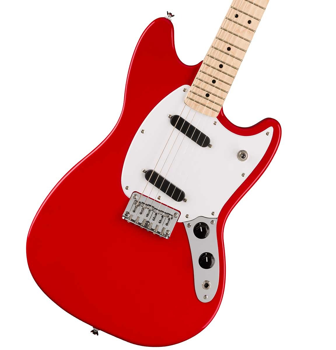 Squier by Fender / Sonic Mustang Maple FB WH PG Torino Red