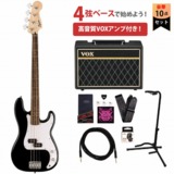 Squier by Fender / Sonic Precision Bass Laurel Fingerboard White Pickguard Black 磻䡼VOX°쥭١鿴ԥå