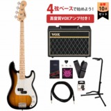 Squier by Fender / Sonic Precision Bass Maple Fingerboard White Pickguard 2-Color Sunburst 磻䡼VOX°쥭١鿴ԥå