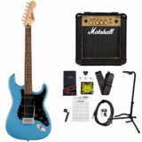Squier by Fender / Sonic Stratocaster Laurel Fingerboard Black Pickguard California Blue 磻䡼 MarshallMG10°쥭鿴ԥå