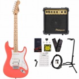 Squier by Fender / Sonic Stratocaster HSS Maple Fingerboard White Pickguard Tahitian Coral 磻䡼 PG-10°쥭鿴ԥå