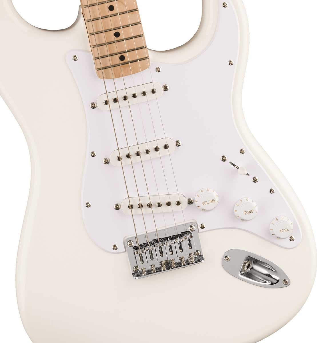 Squier by Fender / Sonic Stratocaster HT Maple FB WH PG