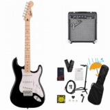 Squier by Fender / Sonic Stratocaster Maple FB WH PG Black Fender 10W°쥭鿴ԥåR