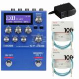 BOSS / SY-200 Synthesizer 󥻥  [ץPSA-100S2 + Fender֥2(Daphne Blue/3᡼ȥ) Ʊå] SY200 ܥ ե