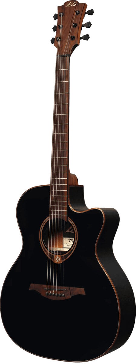 LAG Guitars / Tramontane 118 T118ACE-BLK Auditorium Cutaway