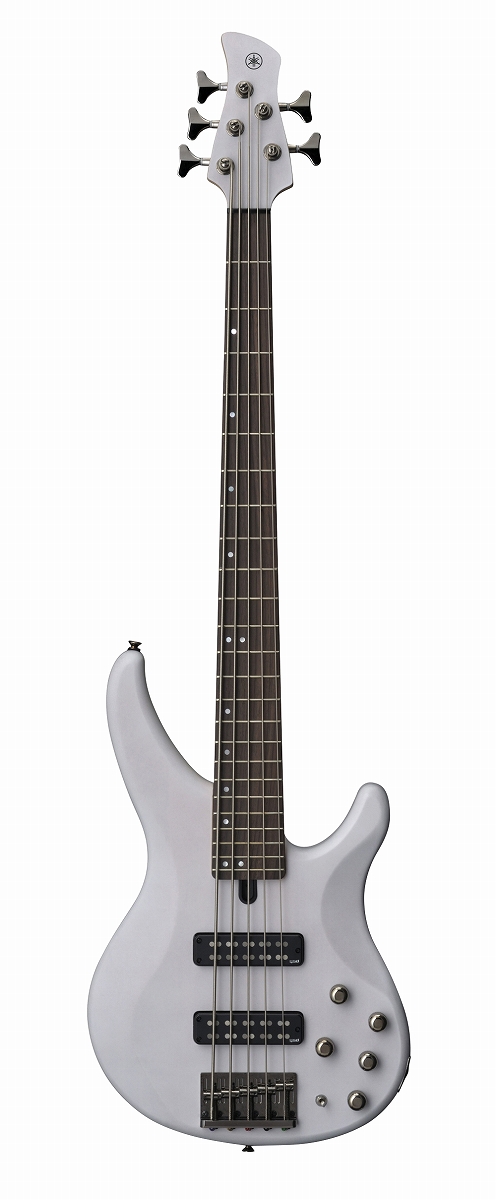 Yamaha 5弦エレキベース ホワイト　チューナー付き Yamaha 5弦エレキベース ホワイト チューナー付き
