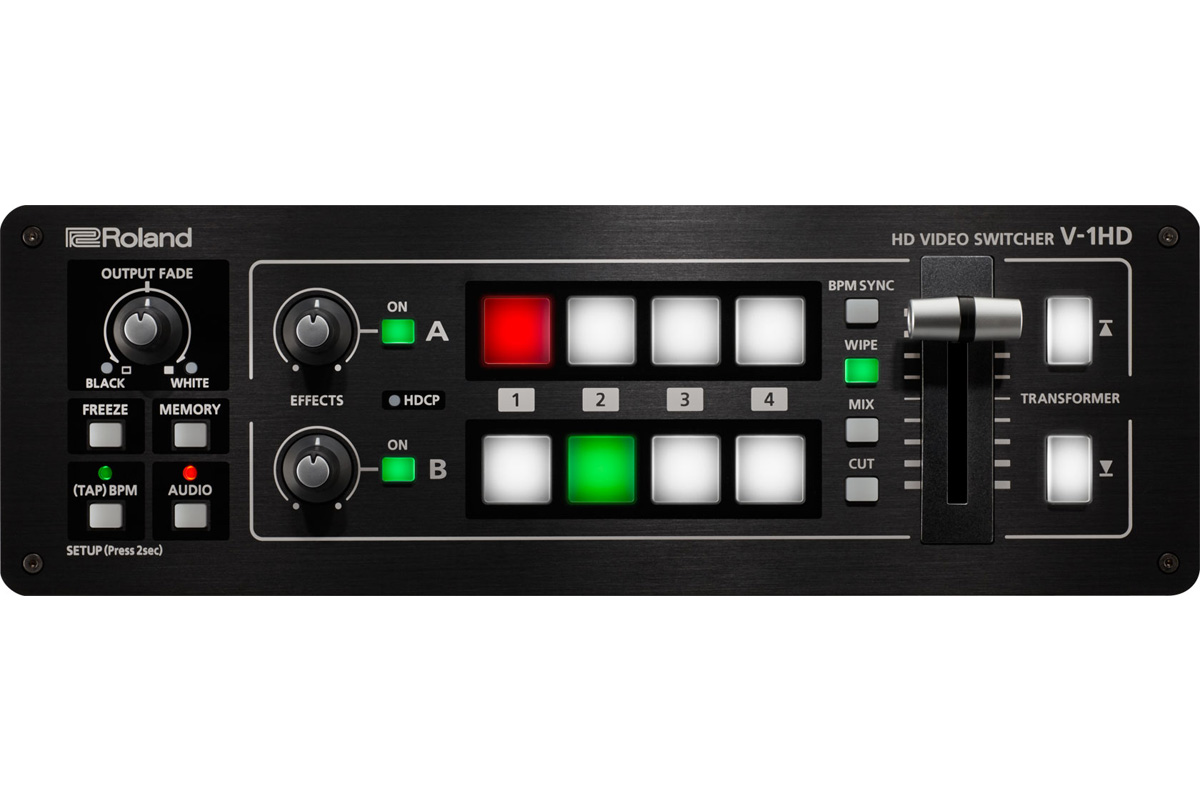 Roland ローランド / V-1HD + UVC-01 ビデオスイッチャー Roland ローランド / V-1HD + UVC-01 ビデオスイッチャー
