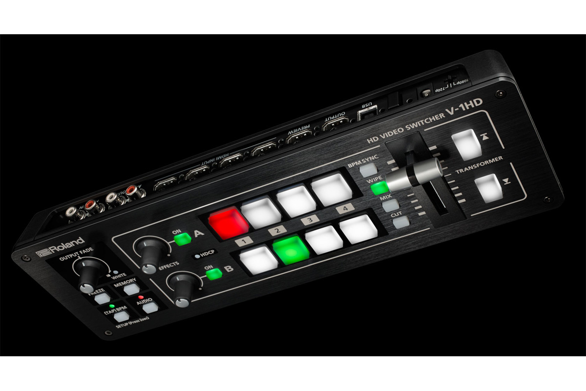 Roland ローランド / V-1HD + UVC-01 ビデオスイッチャー