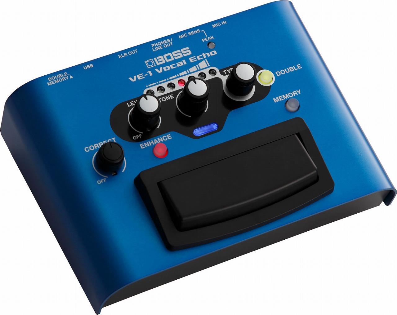 【美品】BOSS(ボス) VE-2 ボーカルエフェクターとアダプターのセット BOSS（楽器、器材） BOSS VE-2 マイク + ACアダプター セット