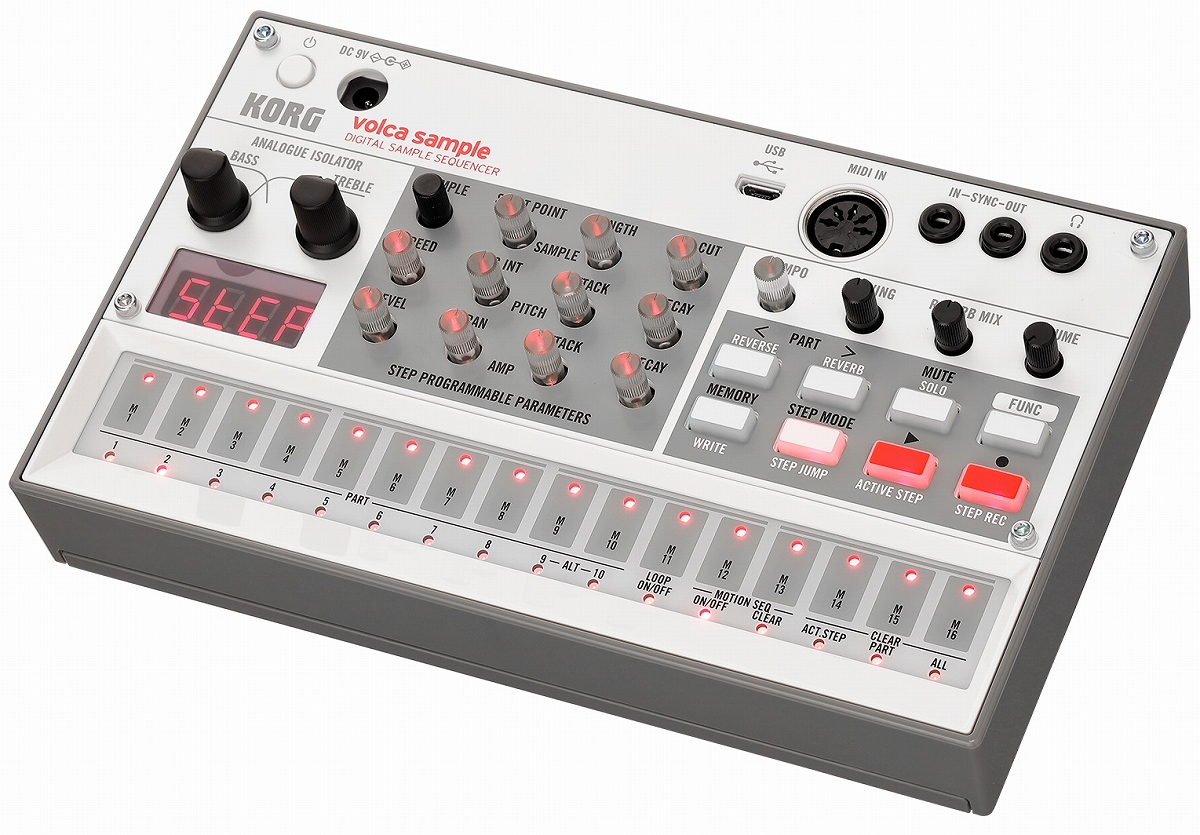 korg volca sample 2　電源アダプター付 KORG コルグ / VOLCA-SAMPLE2【専用ACアダプターセット