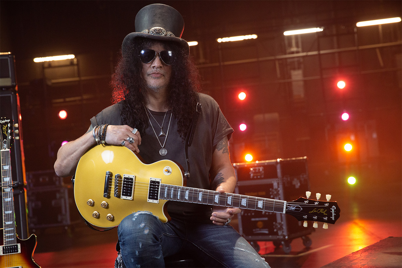 Slash Victoria Les Paul Standard Gold Top