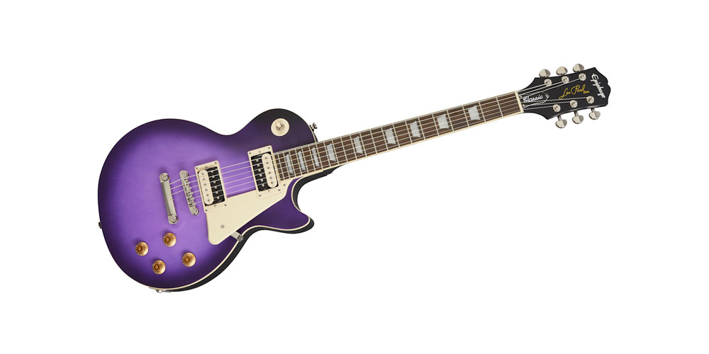 Les Paul Classic Worn Worn Purple