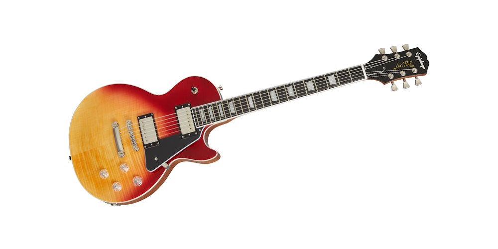 Les Paul Modern Figured Magma Orange Fade