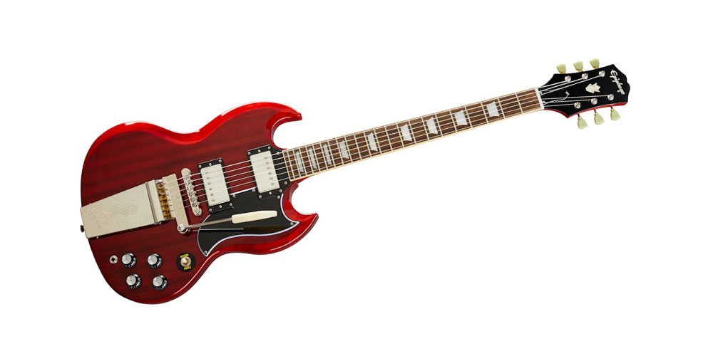 SG Standard 61 Maestro Vibrola Vintage Cherry