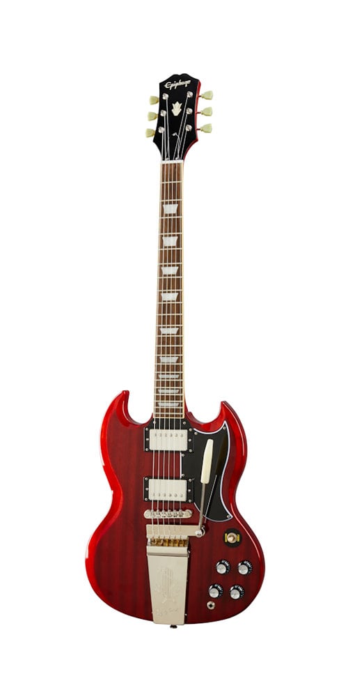 SG Standard 61 Maestro Vibrola Vintage Cherry