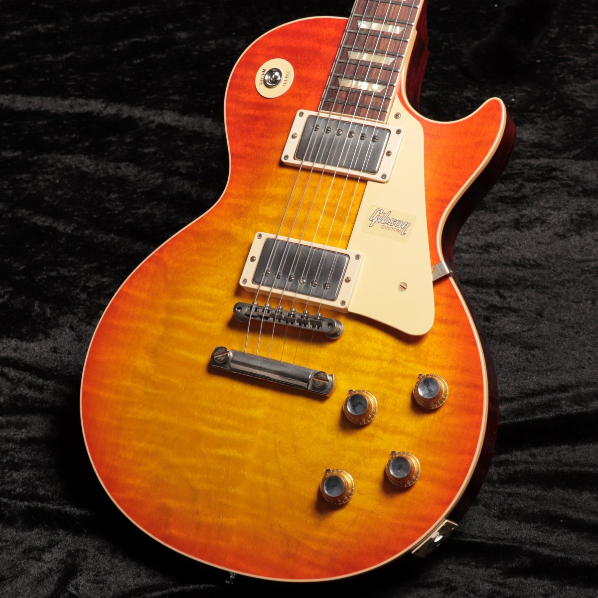 Gibson Custom Shop 60th Anniversary 1960 Les Paul Standard VOS V2 Neck Lemon Orange Fade