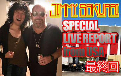 JIMMY SAKURAI LIVE REPORT from USA 2019 第4弾