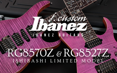 Ibanez Guitars j.custom x Ishibashi Limited Model