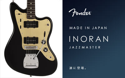 Fender / Made In Japan INORAN Jazzmaster Rosewood Fingerboard Black