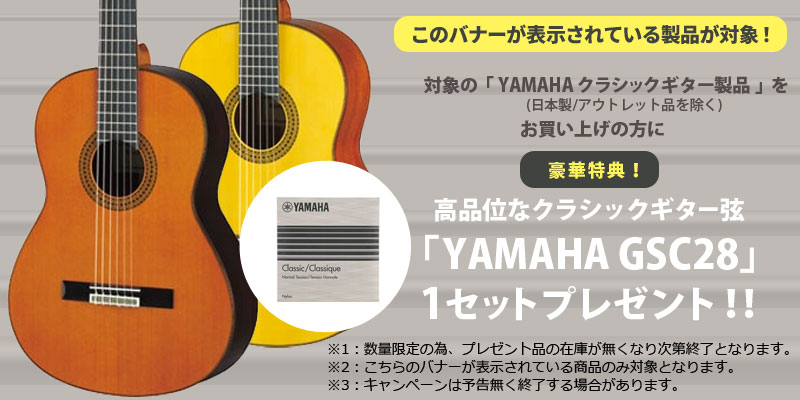 クラシックギター弦プレゼント