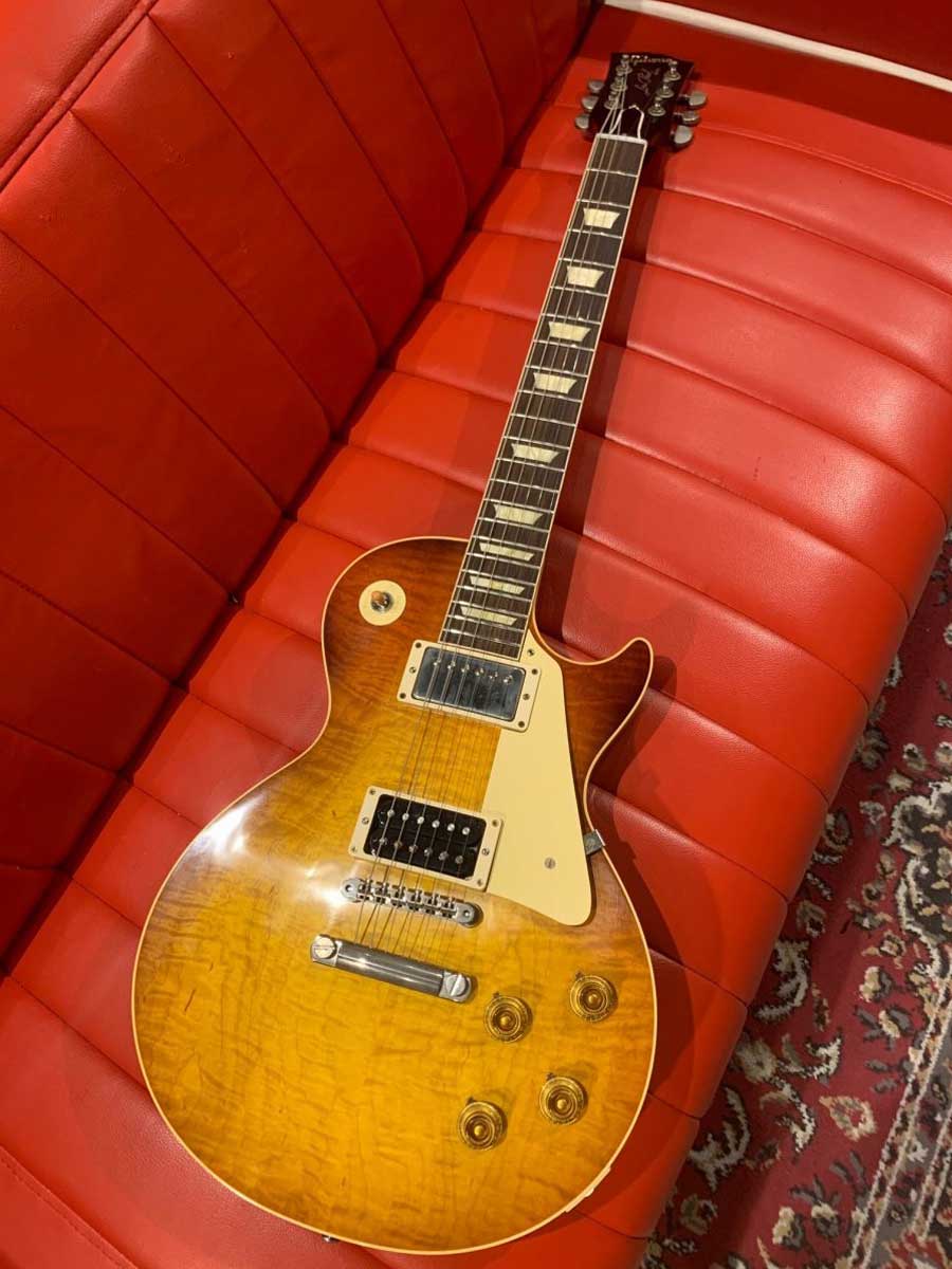 Gibson Custom Shop 60th Anniversary 1959 Les Paul Standaerd Grover VOS Cherry Sunburst Fade  