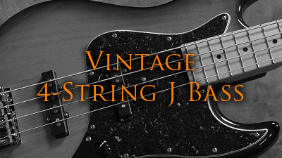 Vintage 4-String J Bass