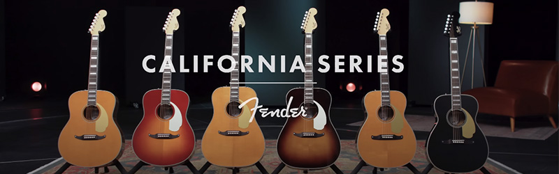 Fender California Series Acoustic Guitars