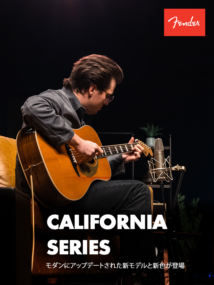 Fender California Series Acoustic Guitars