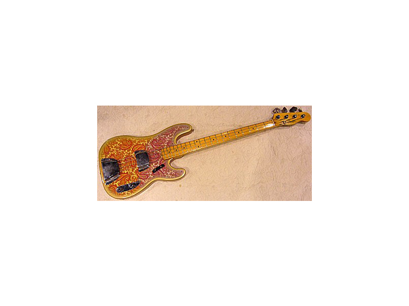  [file.20] 1968 Fender Telecaster Bass Paisley Red