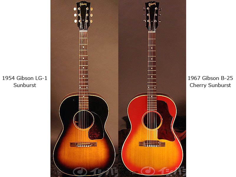  [file.53] 1954 Gibson LG-1 1967 Gibson B-25 Extra Edition