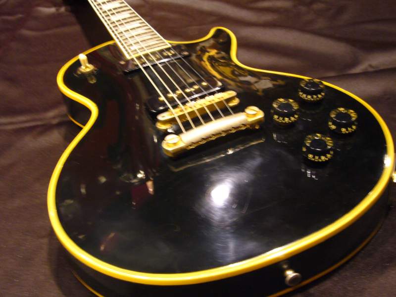 file.7] 1973 Gibson Les Paul Custom '54 Black | イシバシ楽器