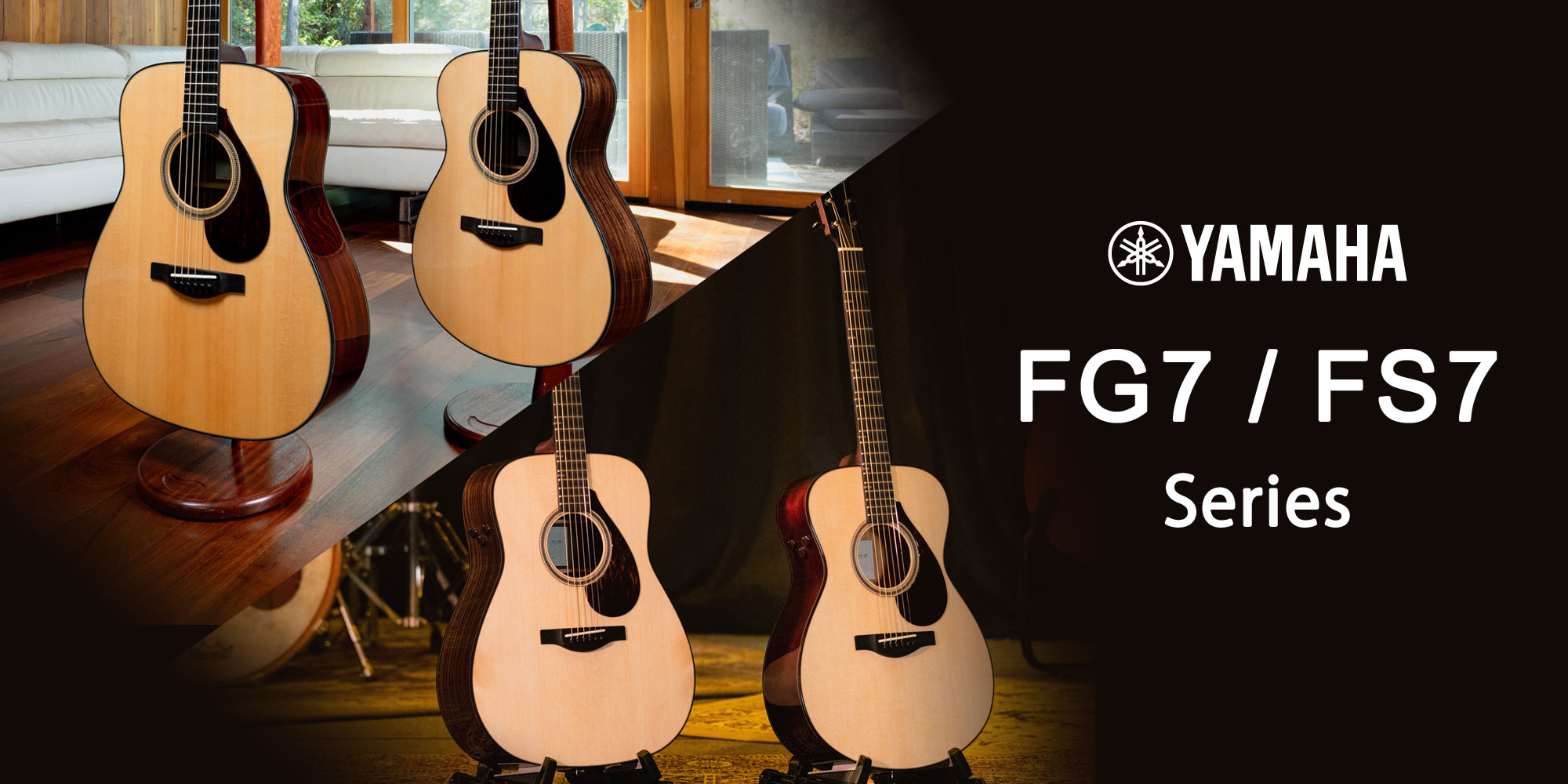YAMAHA アコースティックギター「FG7/FS7」