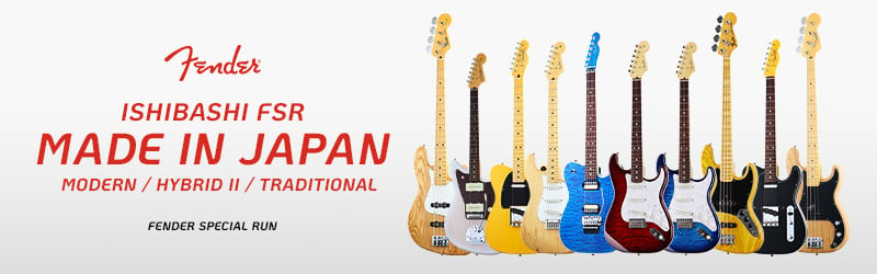 FENDER ISHIBASHI FSR Stratocaster/Telecaster/Jazz Bass/Precision Bass 