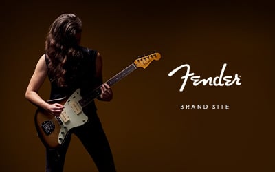 Fender ブランドサイト