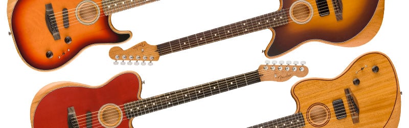 Fender Acoustasonic シリーズ