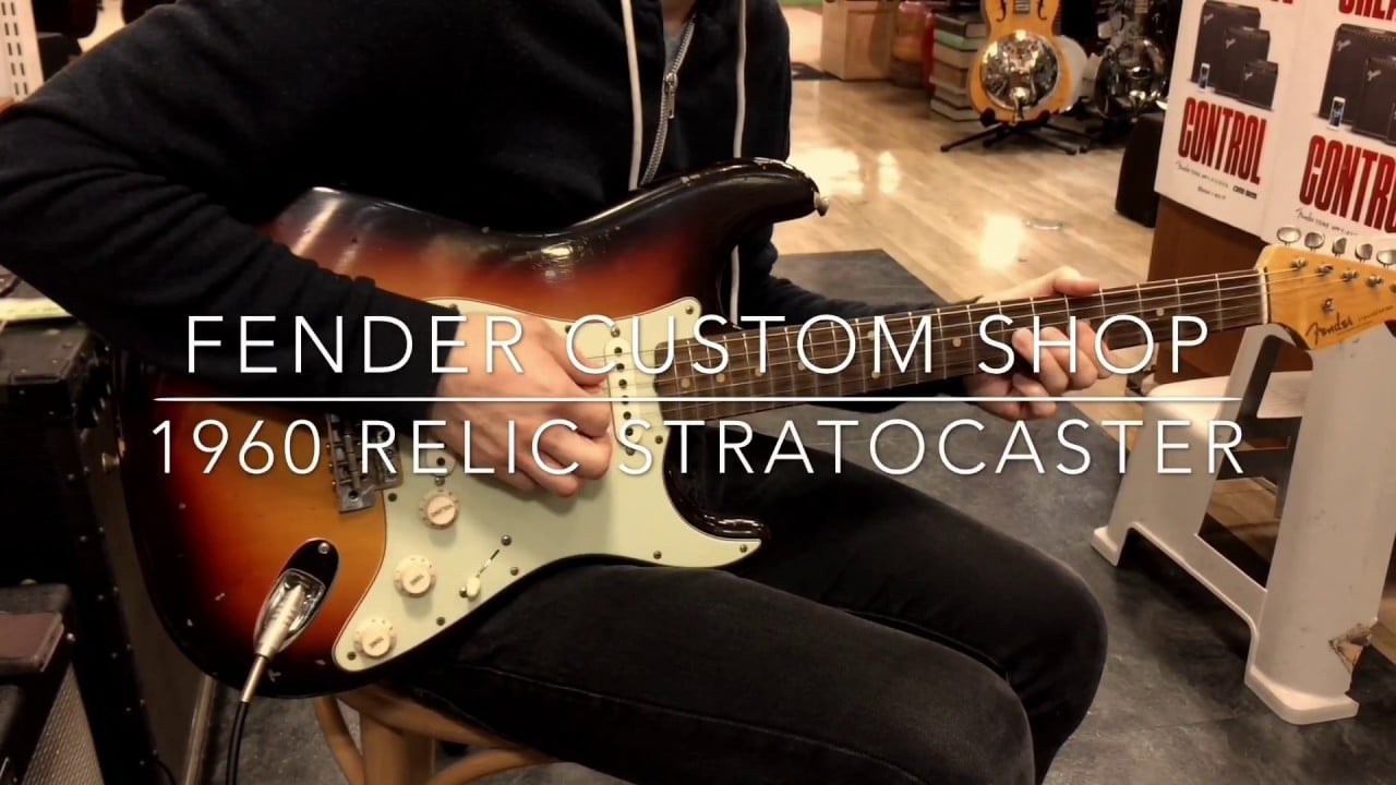Fender Custom Shop / 30TH ANNIVERSARY Custom Built 1960 Relic Stratocaster Chocolate 3TS 【イシバシ楽器梅田店】