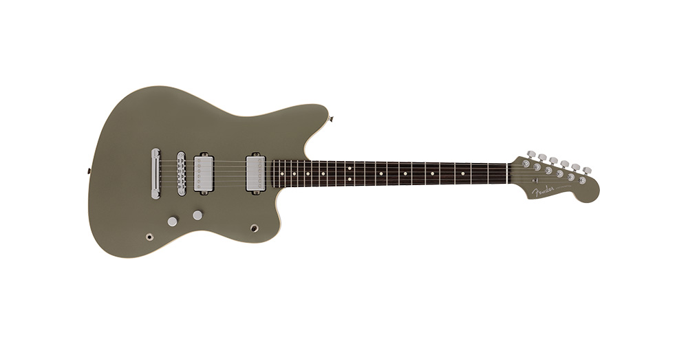 JAZZMASTER Selected Rosewood Fingerboard Jasper Olive Metallic