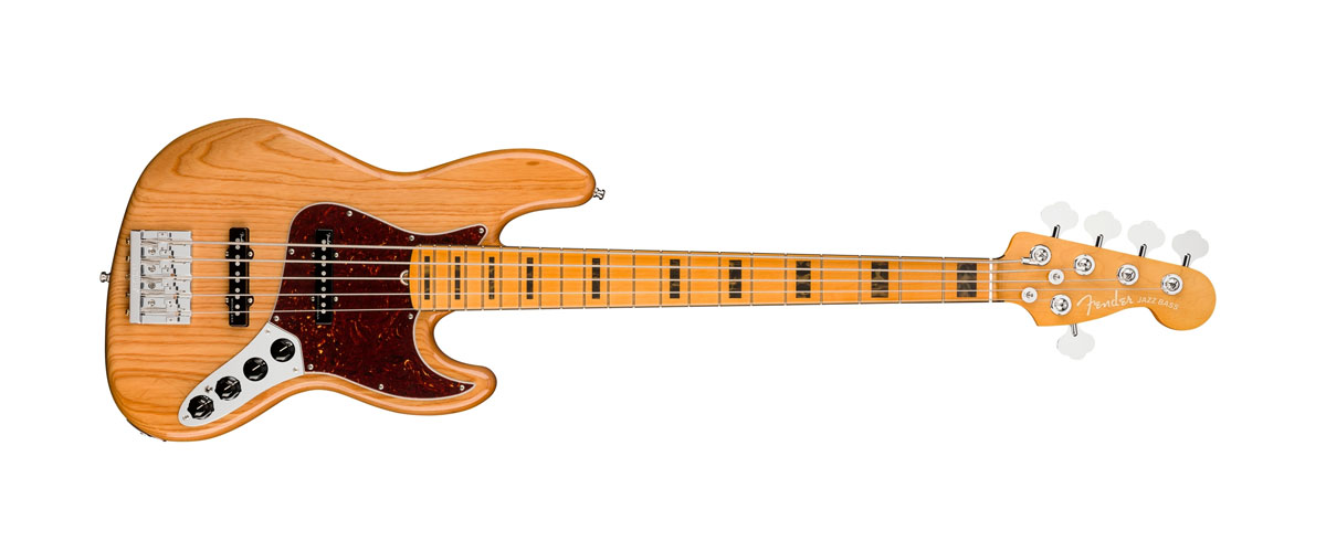 Jazz Bass V Maple Fingerboard 2019 Aged Natural