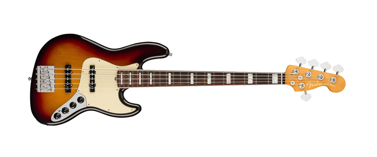 Jazz Bass V Rosewood Fingerboard Ultraburst