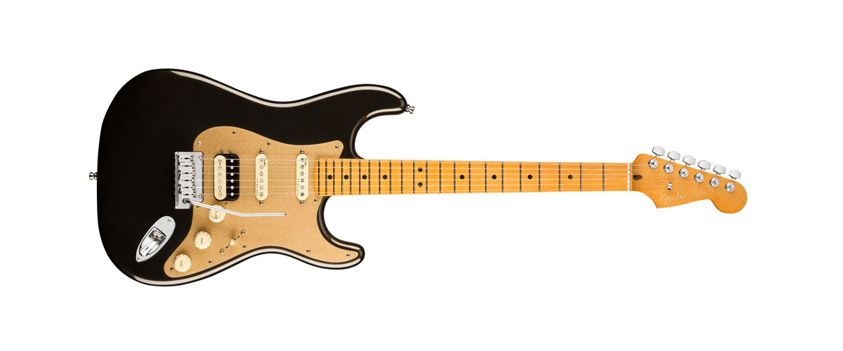 Stratocaster HSS Maple Fingerboard Texas Tea