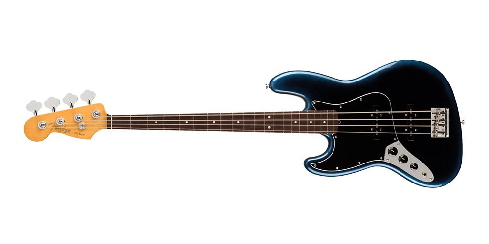 Jazz Bass Left-Hand Rosewood Fingerboard 2020 Dark Night