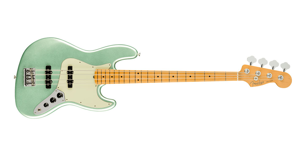 Jazz Bass Maple Fingerboard 2020 Mystic Surf Green