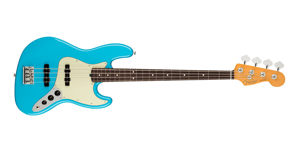 Jazz Bass Rosewood Fingerboard Miami Blue