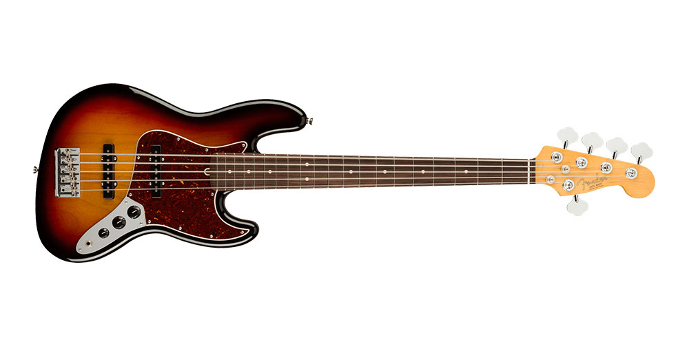 Jazz BassV Rosewood Fingerboard 2020 3-Color Sunburst