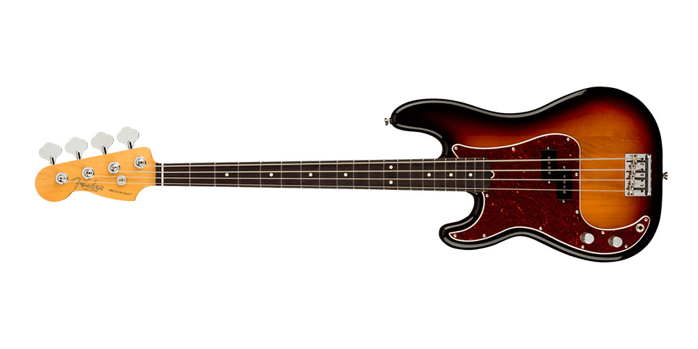 Precision Bass Left-Hand Rosewood Fingerboard 3-Color Sunburst