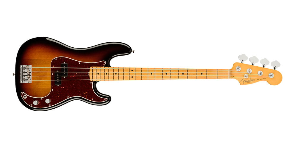 Precision Bass Maple Fingerboard 3-Color Sunburst