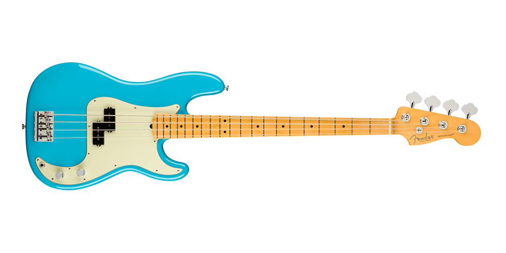 Precision Bass Maple Fingerboard 2020 Miami Blue