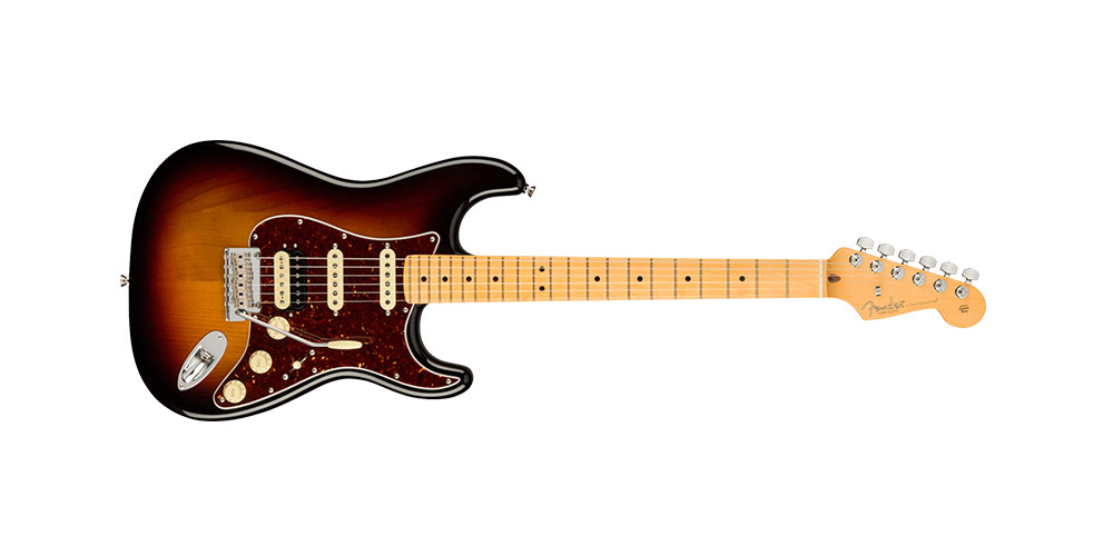 Stratocaster HSSMaple Fingerboard 3-Color Sunburst